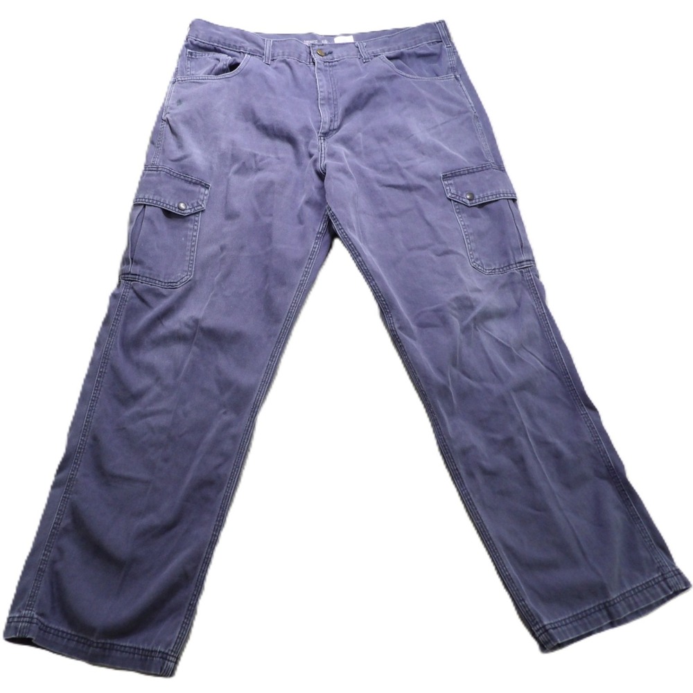 Lapco FR P-INCNYT9 Cargo Work Pants Flame Resistant CAT 2 Cotton Men 38x34 Blue
